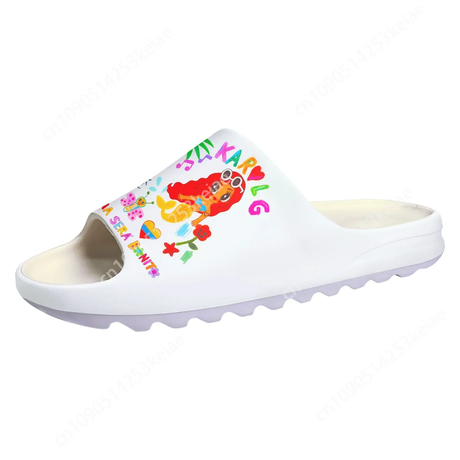 Manana Sera Bonito Karol G Soft Sole Sllipers Home Clogs Step on Water Shoes Mens Womens Teenager Customize on Shit Sandals