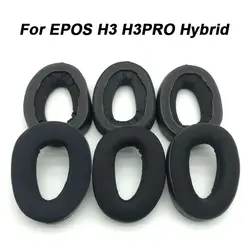 1Pair Protein Ear Pads Earpads Headset Replacement Ear Cushion Headphone Accessories Headset Earmuff for EPOS H3 H3PRO Hybrid