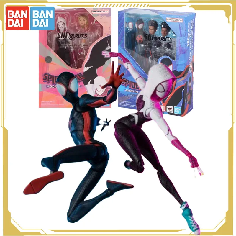 

Bandai Origianl S.H.Figuarts Marvel Spider-Man: IntoThe Spider-Verse Myers Gwen Action Figure Toys for Boys Girls Kids Gift