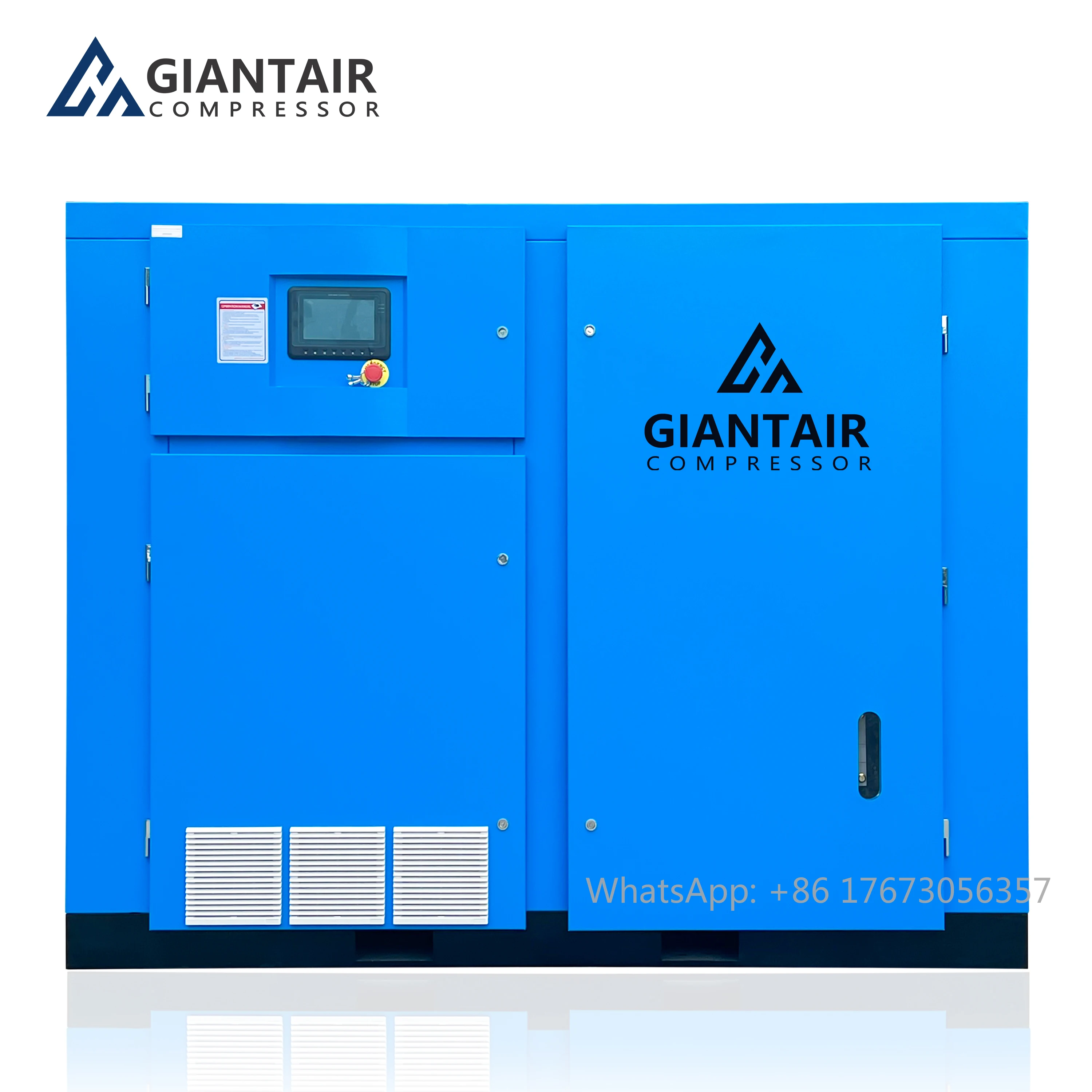 100KW 125HP Industrial Direct Drive Rotary Screw Air Compressor