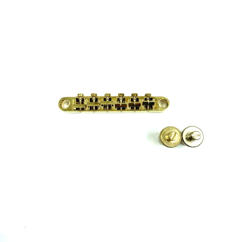 Made in Korea BM002 Golden Color Tune-o-Matic Electric Guitar Bridges for LP SG and Jazz Guitar STOCK ITEMS