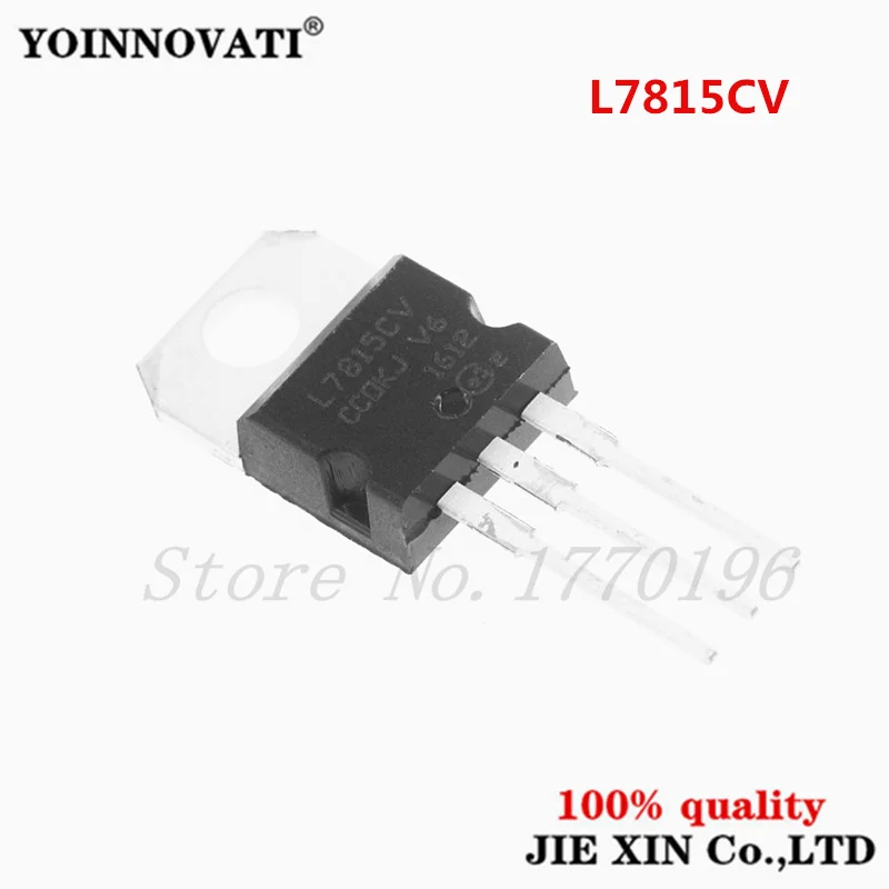 10PCS L7815CV TO220 L7815 TO-220 7815 LM7815 MC7815 stabilivolt voltage-regulator tube