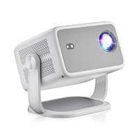 Salange P350&L018 Portable Projector 650 ANSI Support 4K HD 1080P Android11 Bluetooth Dual WiFi 6 for Cinema Outdoor Proyector