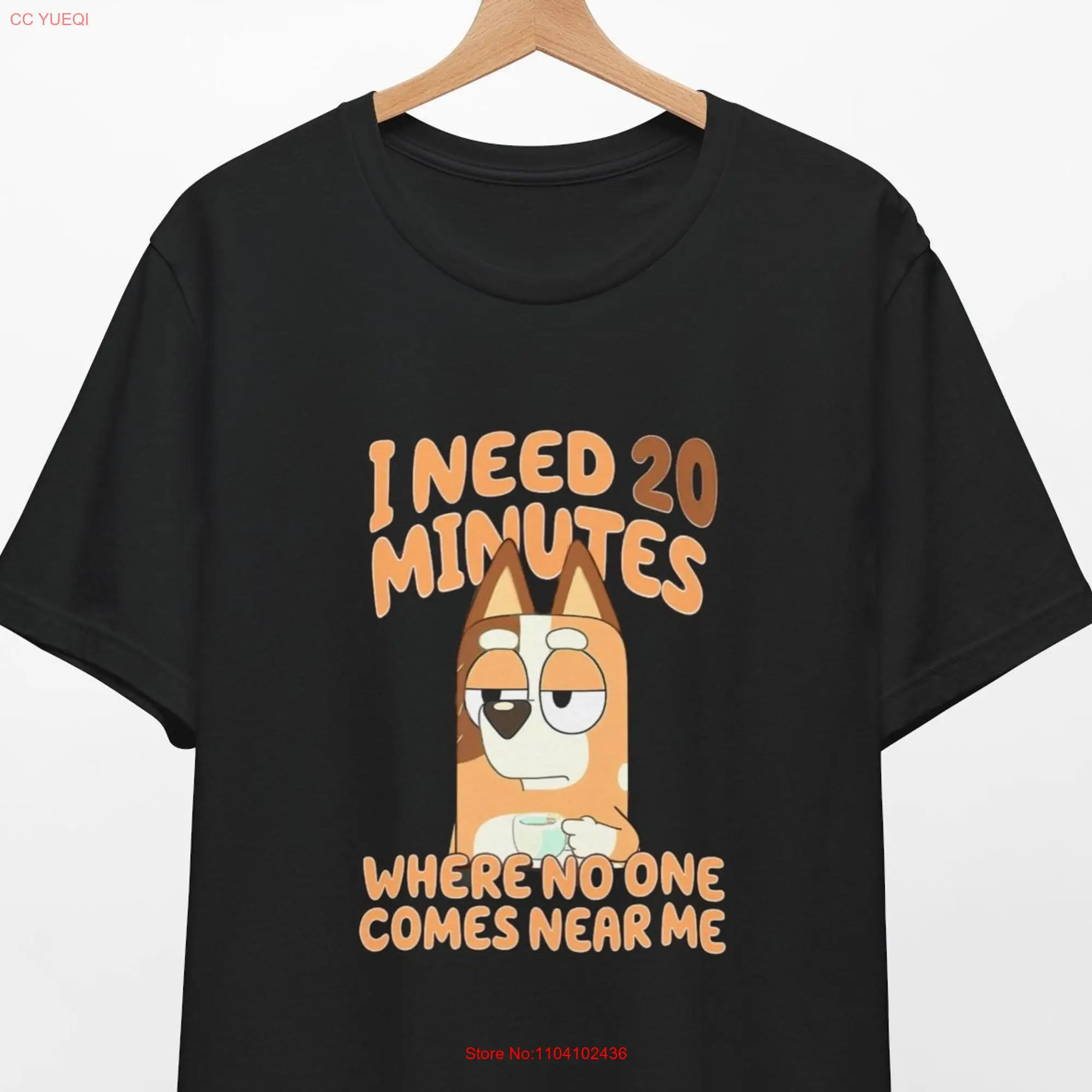 Funny Mom shirt Cartoon T I Need 20 Minutes Where No One Comes Near Me long or short sleeves