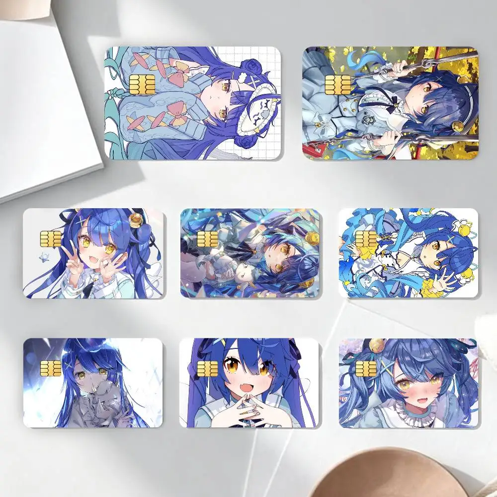 Amamiya K-Kokoro C-Cute VTuber-R Credit Card HD Stickers Game Card Decal Card Matte Film Skin Small Chip Waterproof Sticker