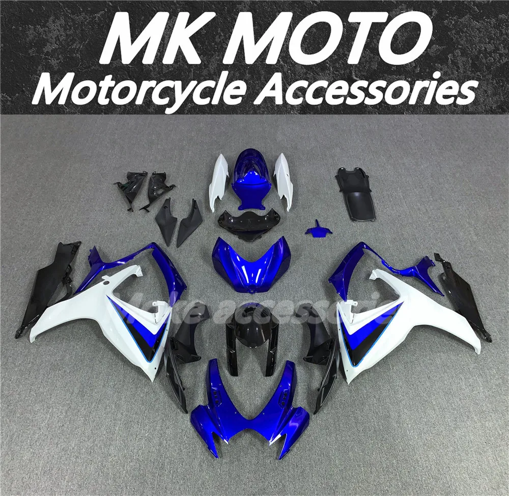 

Moke moto Motorcycle Fairings Kit Fit For gsxr600/750 2006-2007 Bodywork Set High Quality ABS Injection NEW White Black Blue