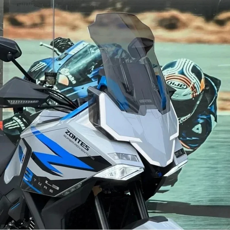 For ZONTES 703F 703 F 703-F Motorcycle modified windshield front windscreen chest protector windproof rainproof board deflector