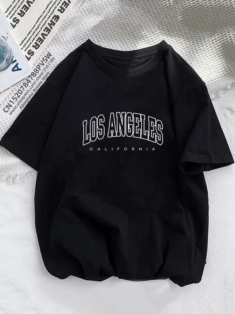 Women Brooklyn Letter Print T Shirt Girl Graphic Harajuku 2023 Streewear Clothes Causal Female Y2K T Short