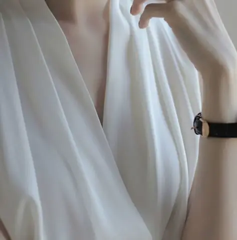 여성용 민소매 셔츠 및 블라우스, 원피스 오피스 복장, 격식있는 오프숄더, 여성 탑 V넥 착용, 화이트 섹시 M Pretty