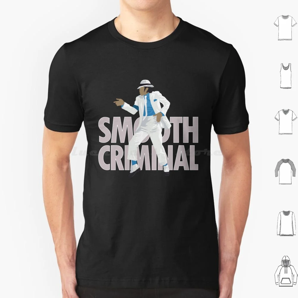 Michael-Smooth Criminal T Shirt 6Xl Cotton Cool Tee Michael Jackson Mj Music King Of Pop Dance Musician Singer Moonwalker