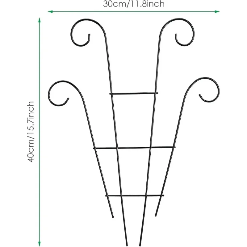 Trellis Support Frame Garden Decor Flower Rack Garden Plant Support Stake Stand Climbing Rack Flower Plant