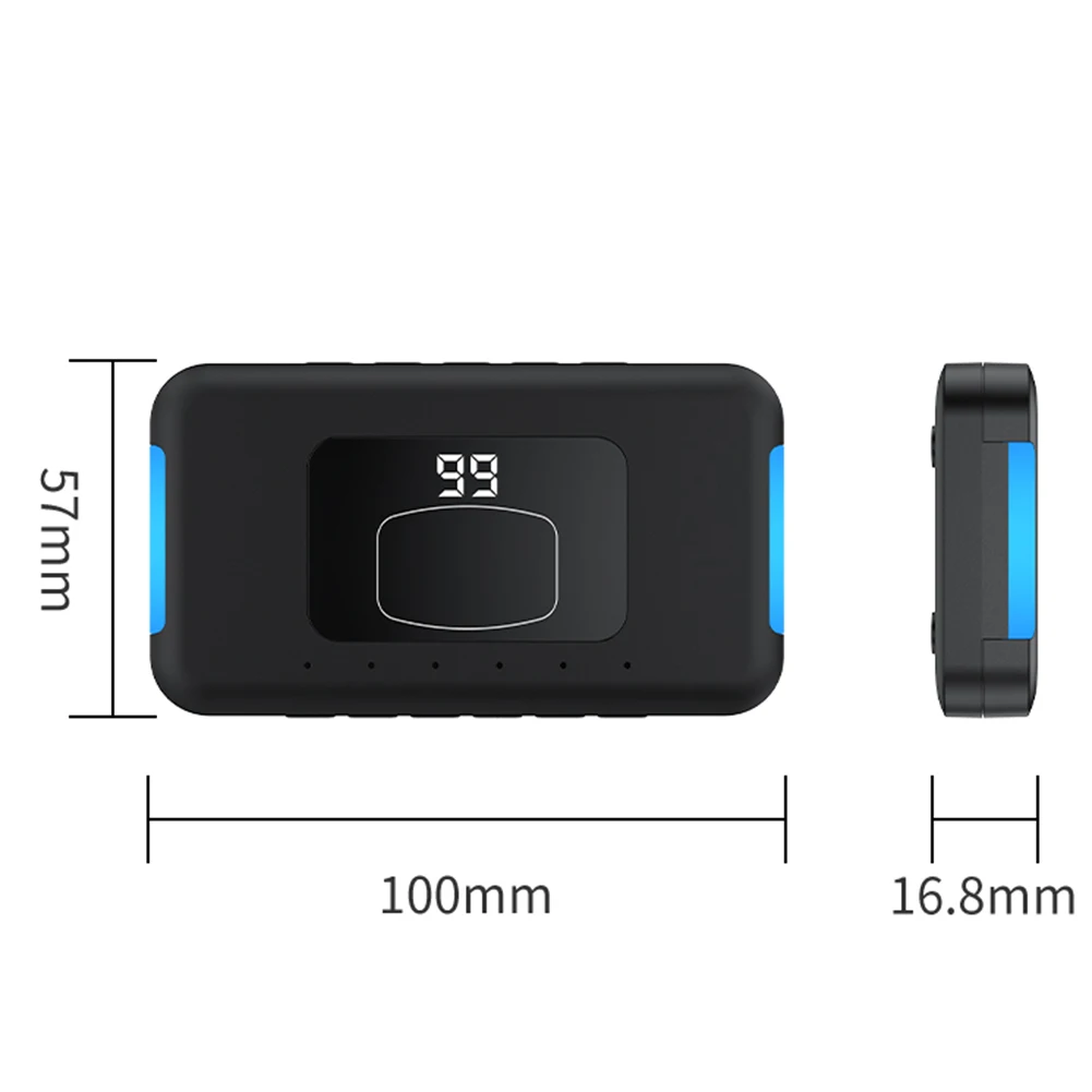 Smart Phone Wireless Auto Screen Clicker Bluetooth-Compatible Auto Clicking Device Clicking Simulator for Live Stream Play Game