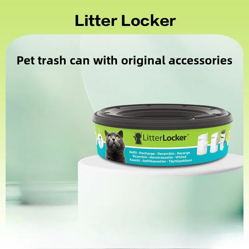 Litter Locker Cat Litters Garbage Bag Blocks Bacteria Large Capacity Cats Trash Bags Block Odors Pet Products Supplies