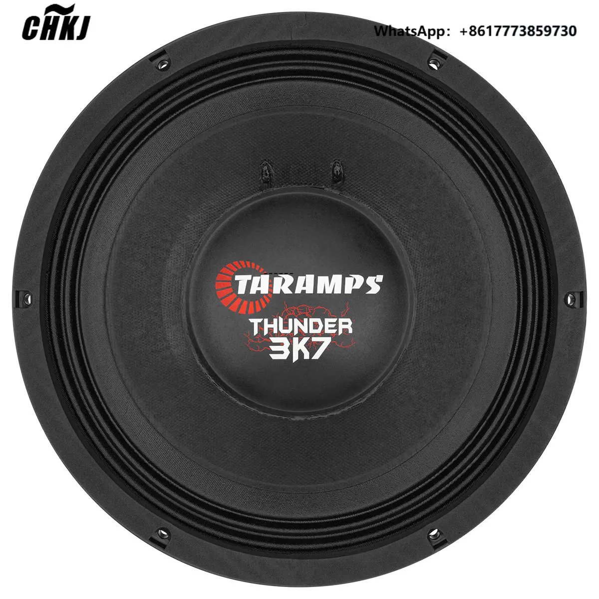 Taramps 12" THUNDER 3K7 4 oder 8 Ohm Car-Audio-Lautsprecher 1850 Watt Rms 3700 W Max. Lautsprecher 12 Zoll Car Audio Competition