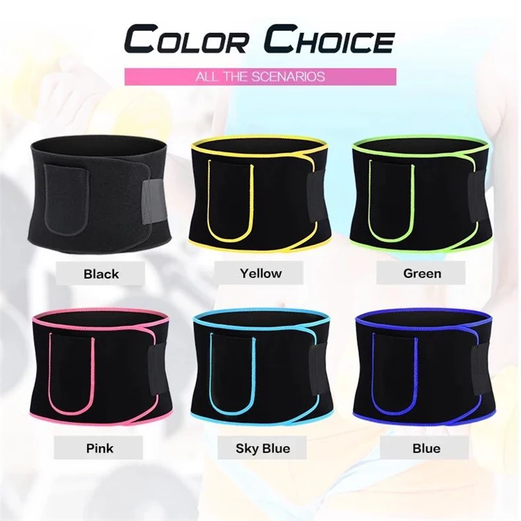 Slimming Running Belt for woman and man Waist Pack Shaper Trainer Trimmer