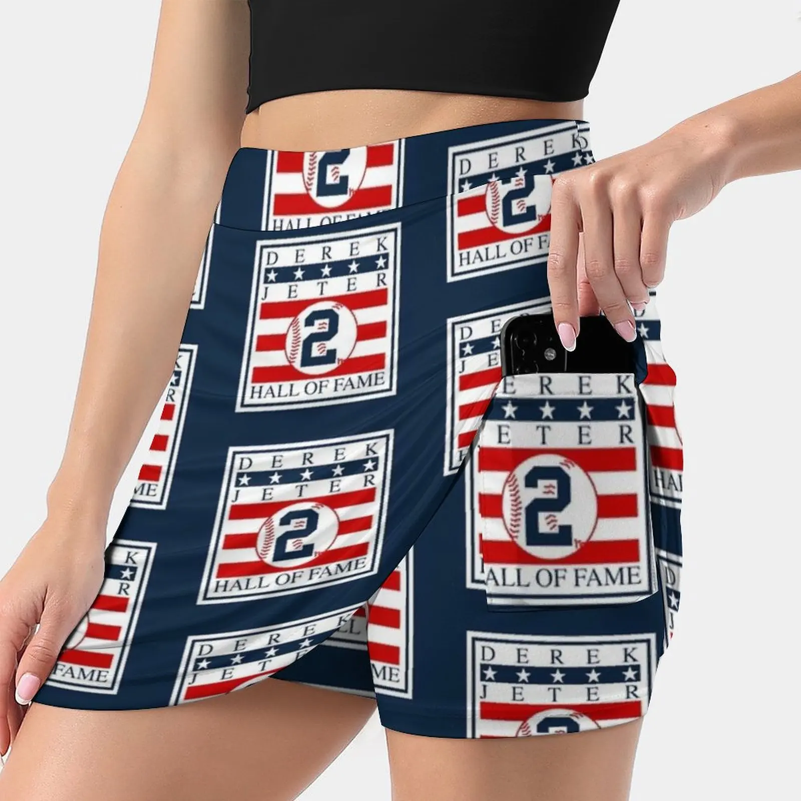 Hot Seller!!-Derek Jeter-Hall Of Fame 2020 Korean Fashion Skirt Summer Skirts For Women Light Proof Trouser Skirt Derek Jeter