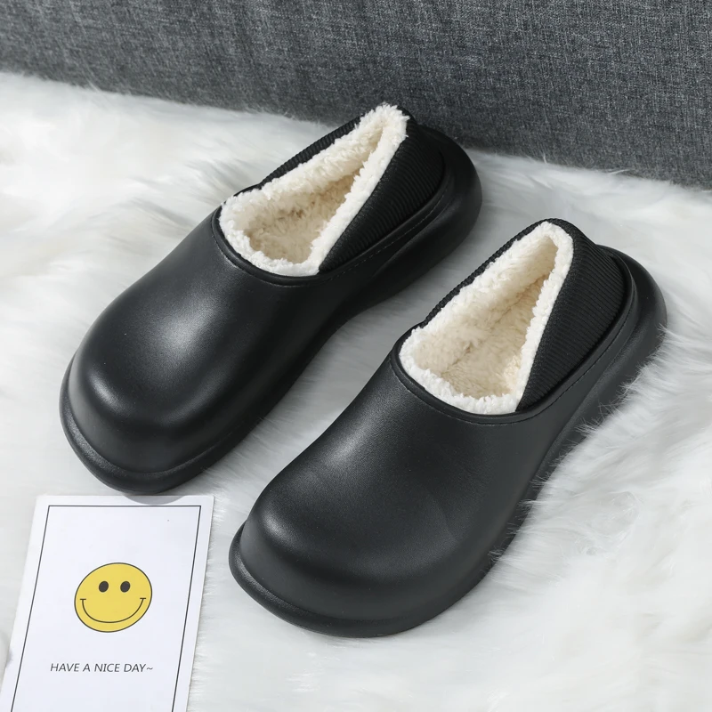 WINTER MEN'S SKIN FRIENDLY, ANTI SLIP, WARM HOME COTTON SLIPPERS, COMFORTABLE AND SOFT, SUITABLE FOR COUPLES ON VACATION A001