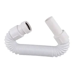 Flexible Bathroom Sink Drains Downcomer Wash Basin Pipe Universal Bathroom Basin Shower Waste Pipe Trap Connector For Kitchen