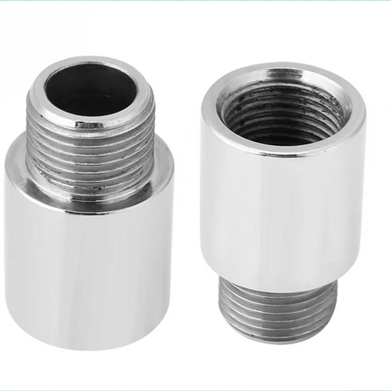 1PCS M18x1.5 Car Modification O2 Oxygen Sensor Spacer Angled Expander 38mm Nickel Plated Connector Adapter