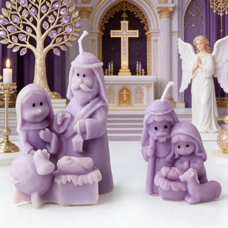 3D Mini Nativity Scene Silicon - огляд і ціна Soap Making Additives