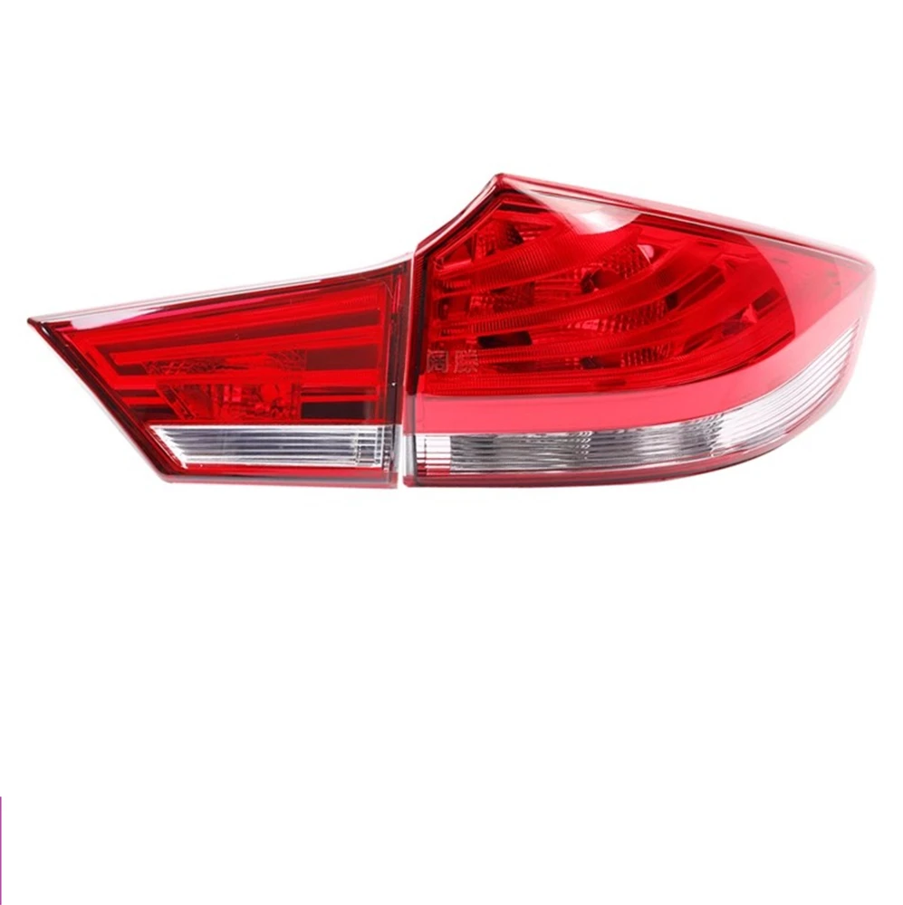 Car led tail light half assembly rear lamp cover 4pcs for 15-18 Suzuki Alivio brake Reverse lights turn signal