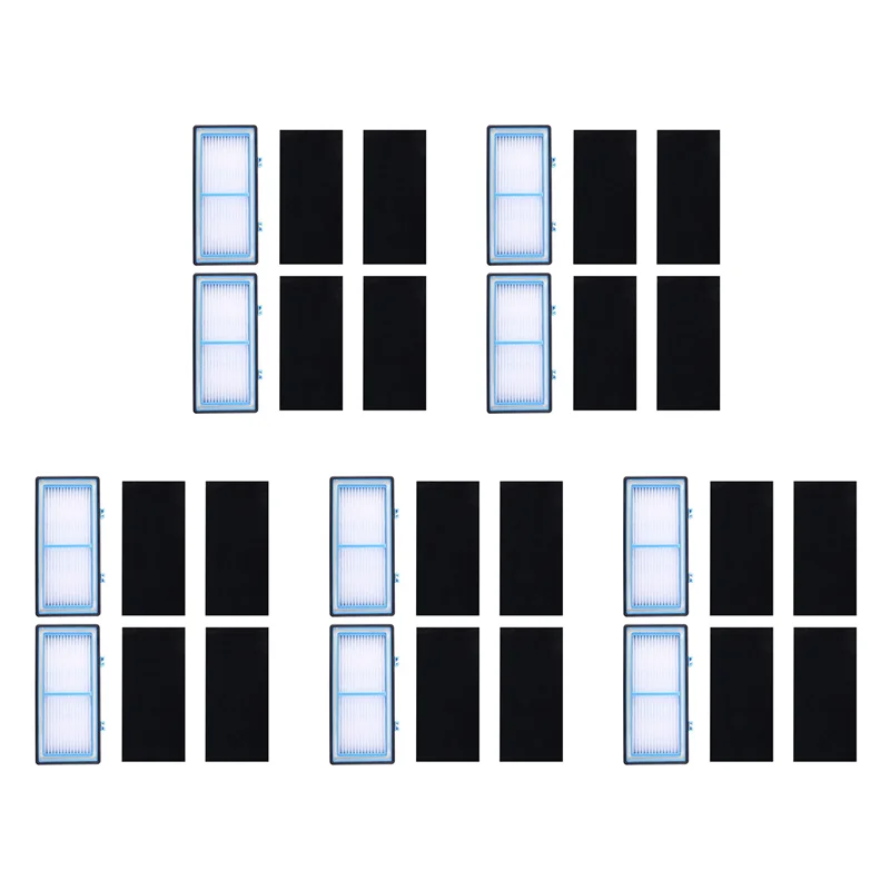 -ABPO 10 HEPA + 20 مرشحات معززة للكربون لهولمز AER1 HEPA نوع فلتر الهواء الإجمالي، لفلتر تنقية الهواء هولمز AER1 #2
