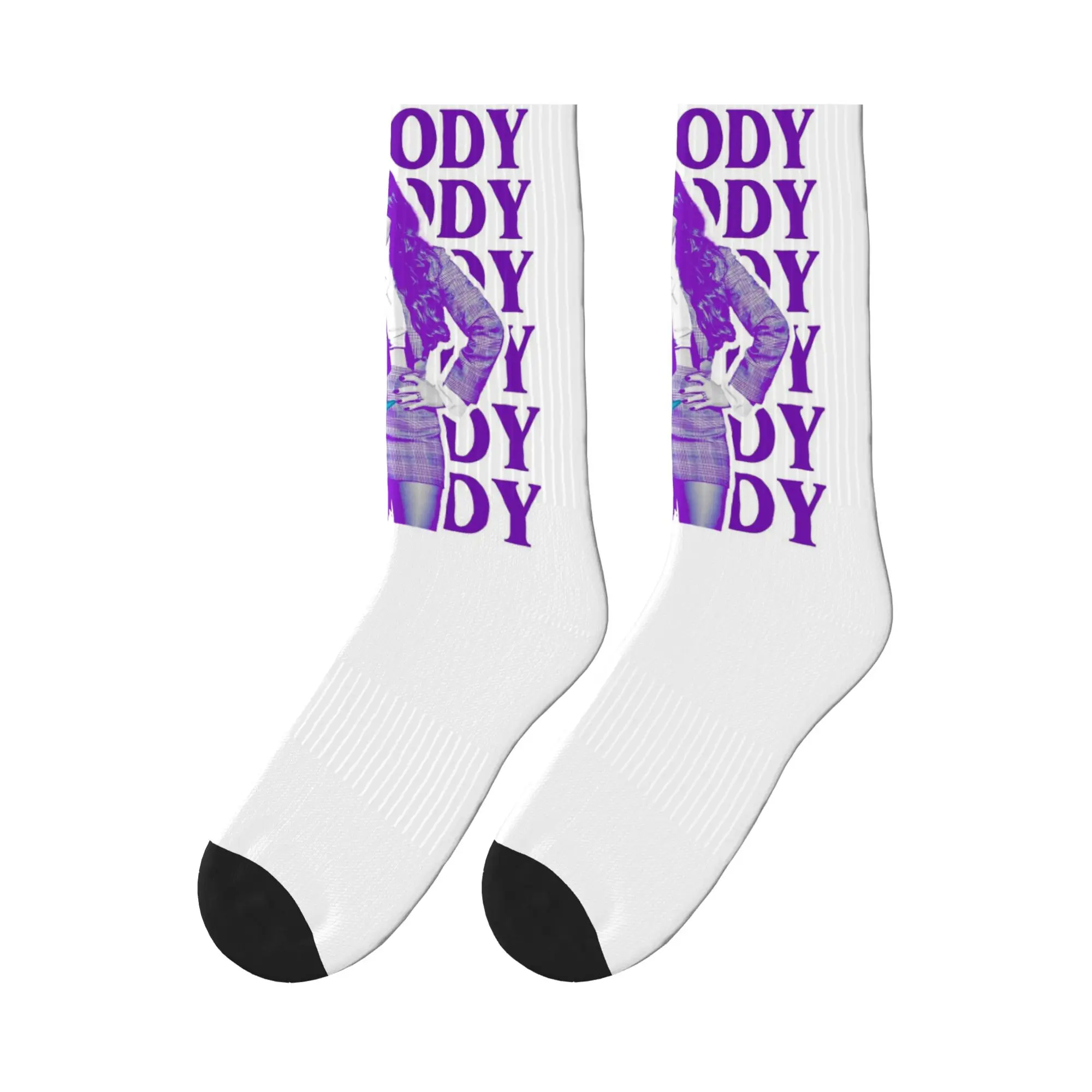 

Спортивные носки Melody Esa Diva Spain Eurovision Merch, впитывающие пот, всесезонные длинные носки унисекс, подарок на день рождения