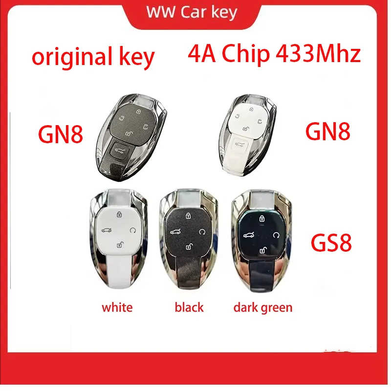 for GAC M6 M8 E9 Trumpchi Empow GS8 GN8 GN6 EMKOO J11 J12 J13 J14 J15 J16 Remote Ke Original Car Keyless Smart Remote Key y