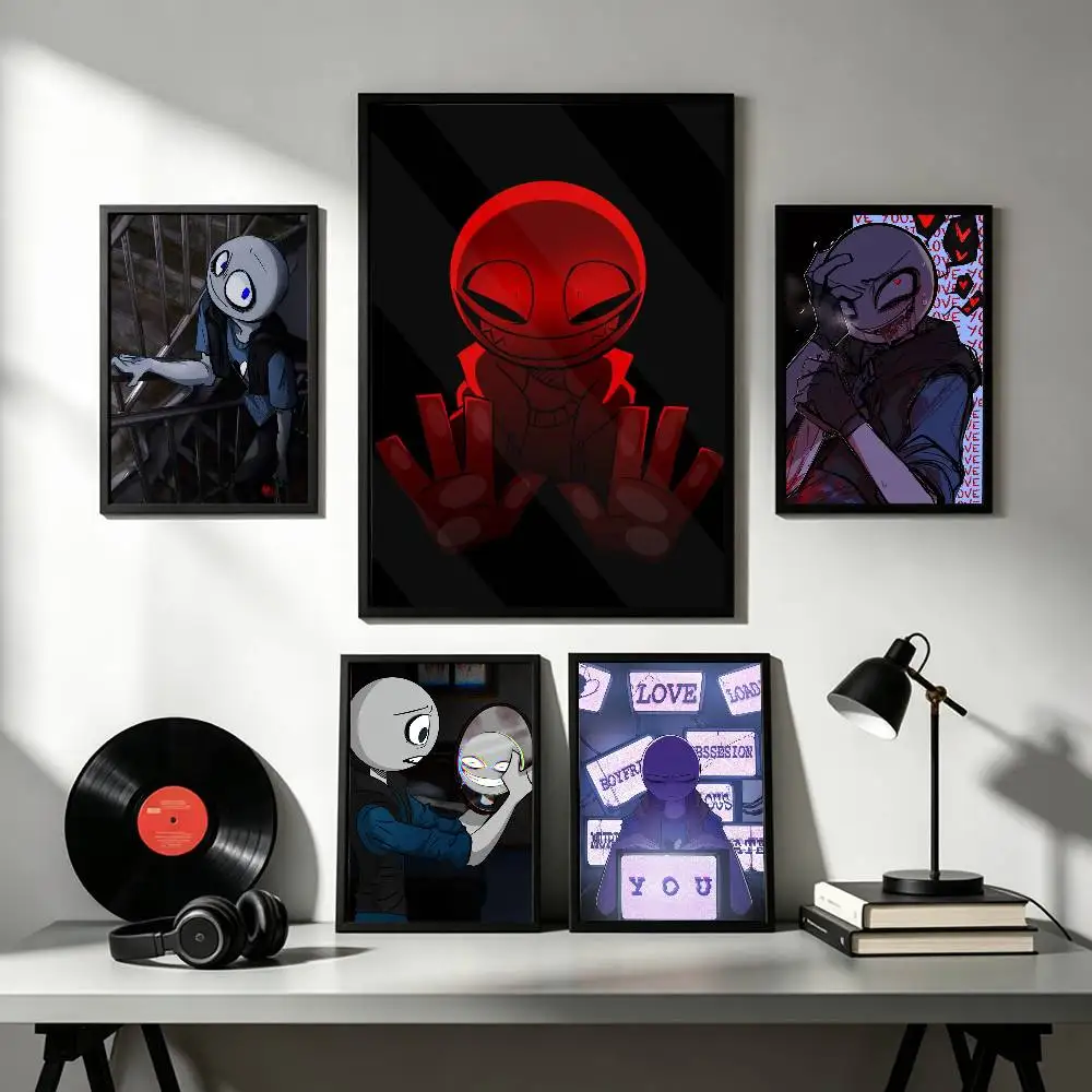 Peter YB Game Your Boyfriend  Poster High Quality Dorm Living Room Aesthetic Wall Decoration Painting Stickers Gift