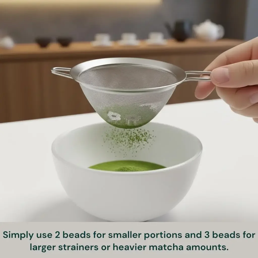 Stainless Steel Matcha Powder Sifter S8674861098134234b535e70b19be0b07W