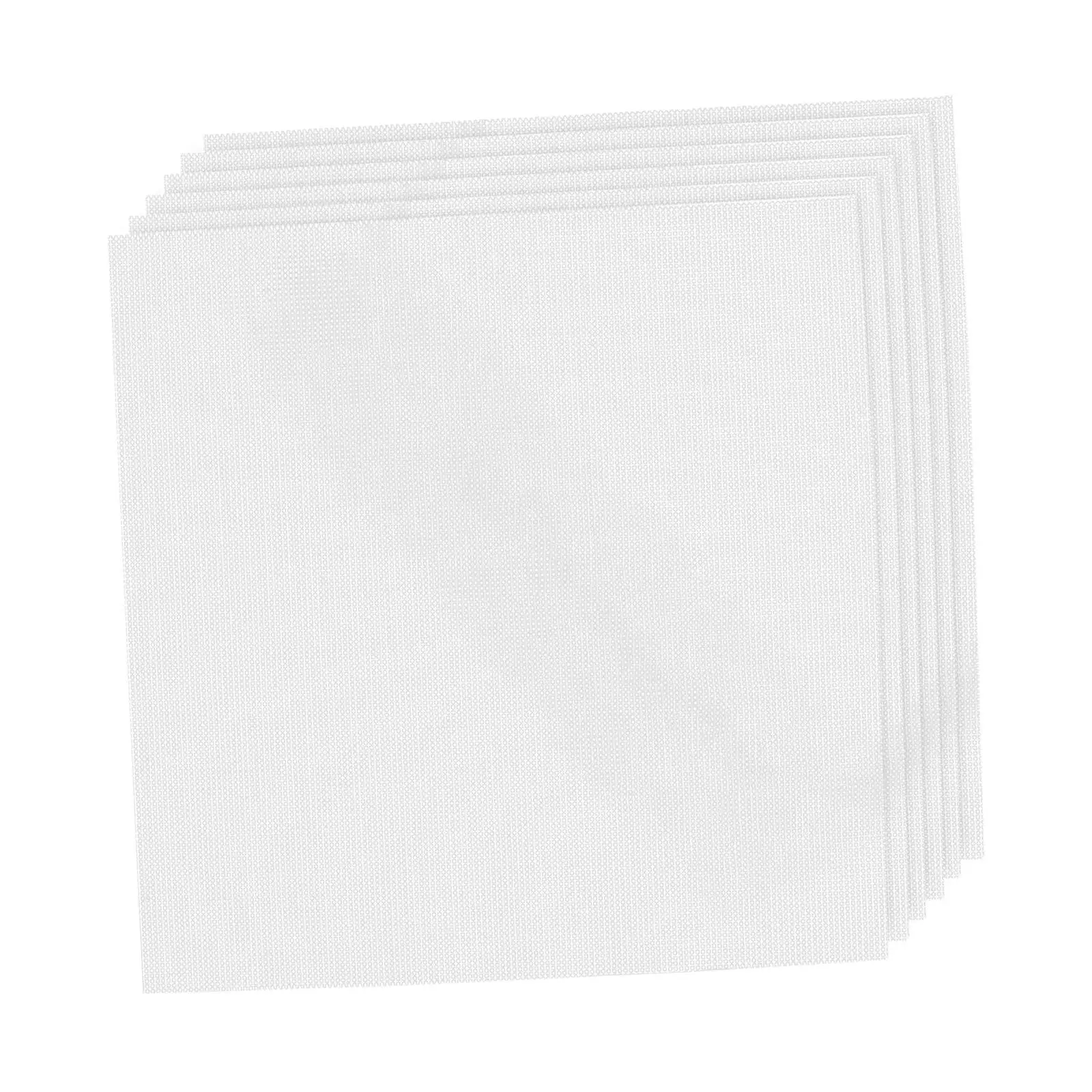 Breathable Silicone Steamer Mats for Food Dehydrator Nonstick Reusable Square Liners Cuttable 14x14 Inch Sheets for Dumplings