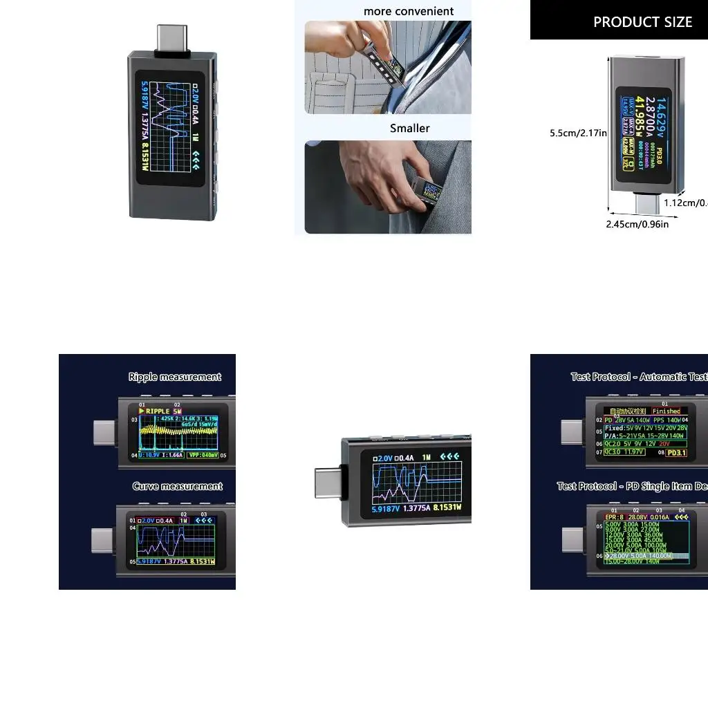 

User Friendly Current Detector Measuring Tool Providing Precise Readings 601C