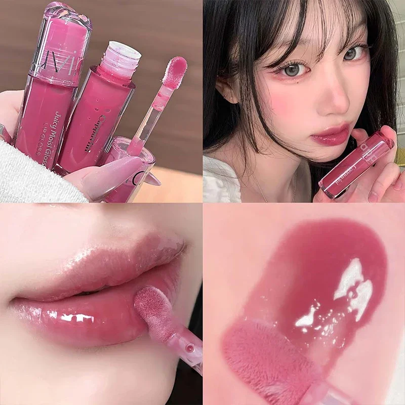 CAPPUVINI Juicy Lip Tint Glänzender Lipgloss Spiegelglanz Flüssiger Lippenstift Feuchtigkeitsspendender Lipgloss Koreanische Kosmetik – Detail 13