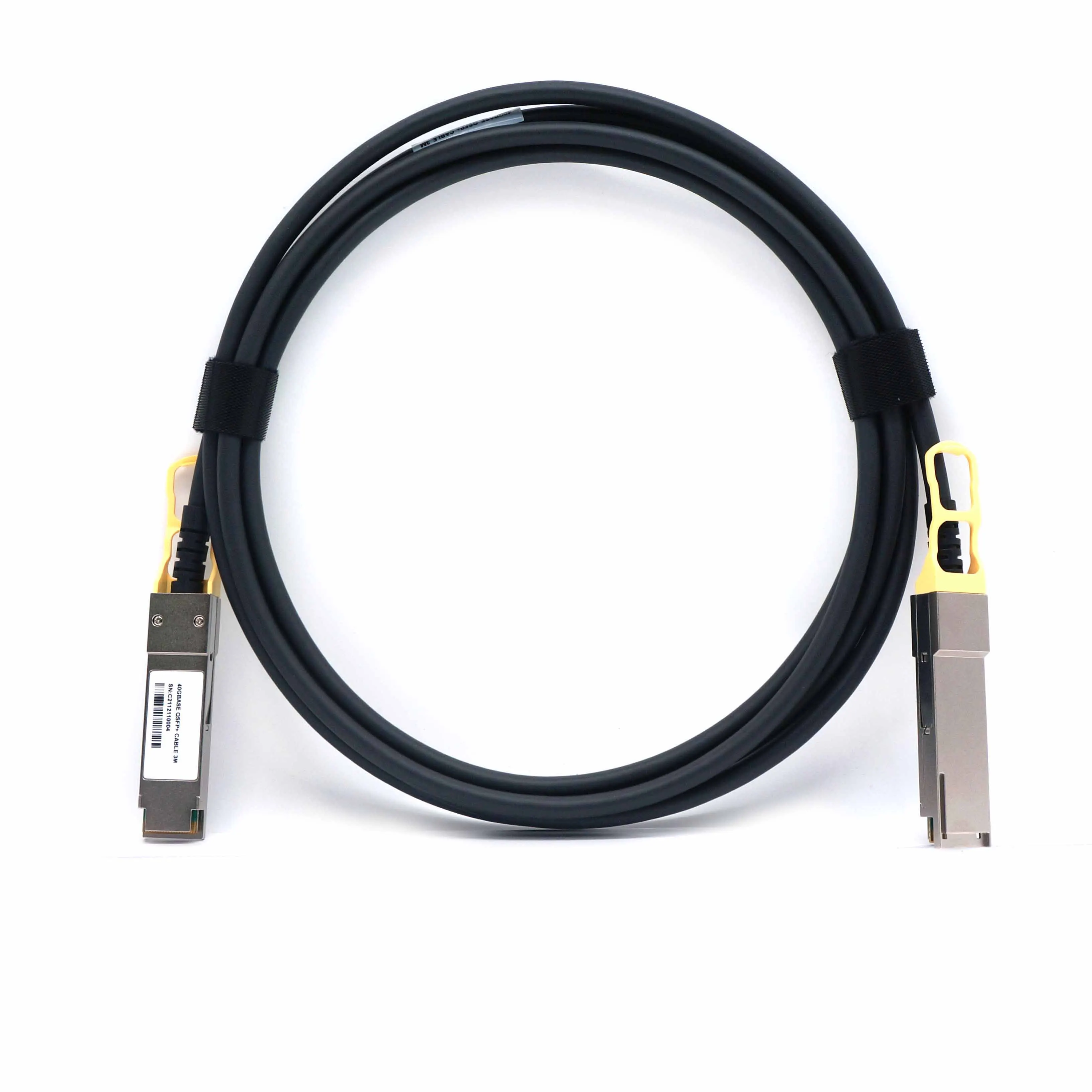 10G SFP + 40G QSFP + Cable de apilamiento, Cable pasivo de cobre de conexión directa (DAC), 0,5-7M, para interruptor Cisco,Huawei,HP,Intel, etc.