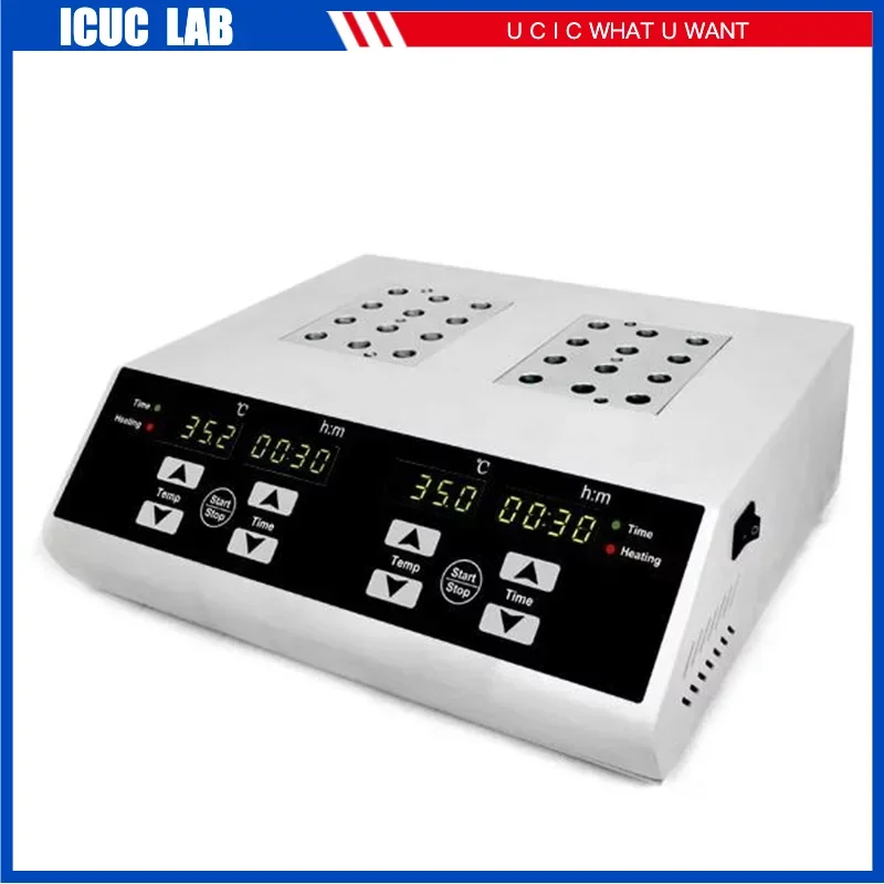 

Lab Electric High Speed LCD Display Dry Bath Incubator Machine with Heating Modules DKT200-2A