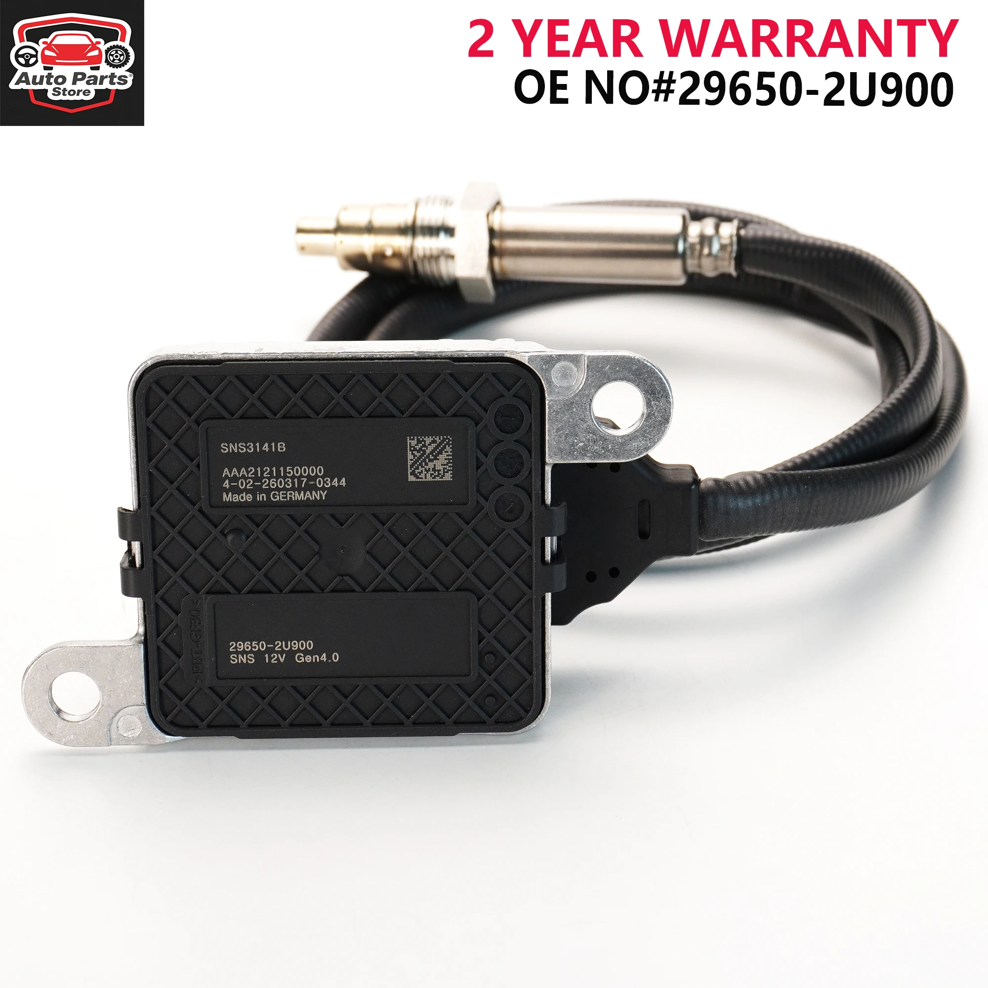 

29650-2U900 Nitrogen Oxygen NOx Sensor For Hyundai KIA 1.6 CRDI 21 22 23R 296502U900 SNS3141D AAA9263030000