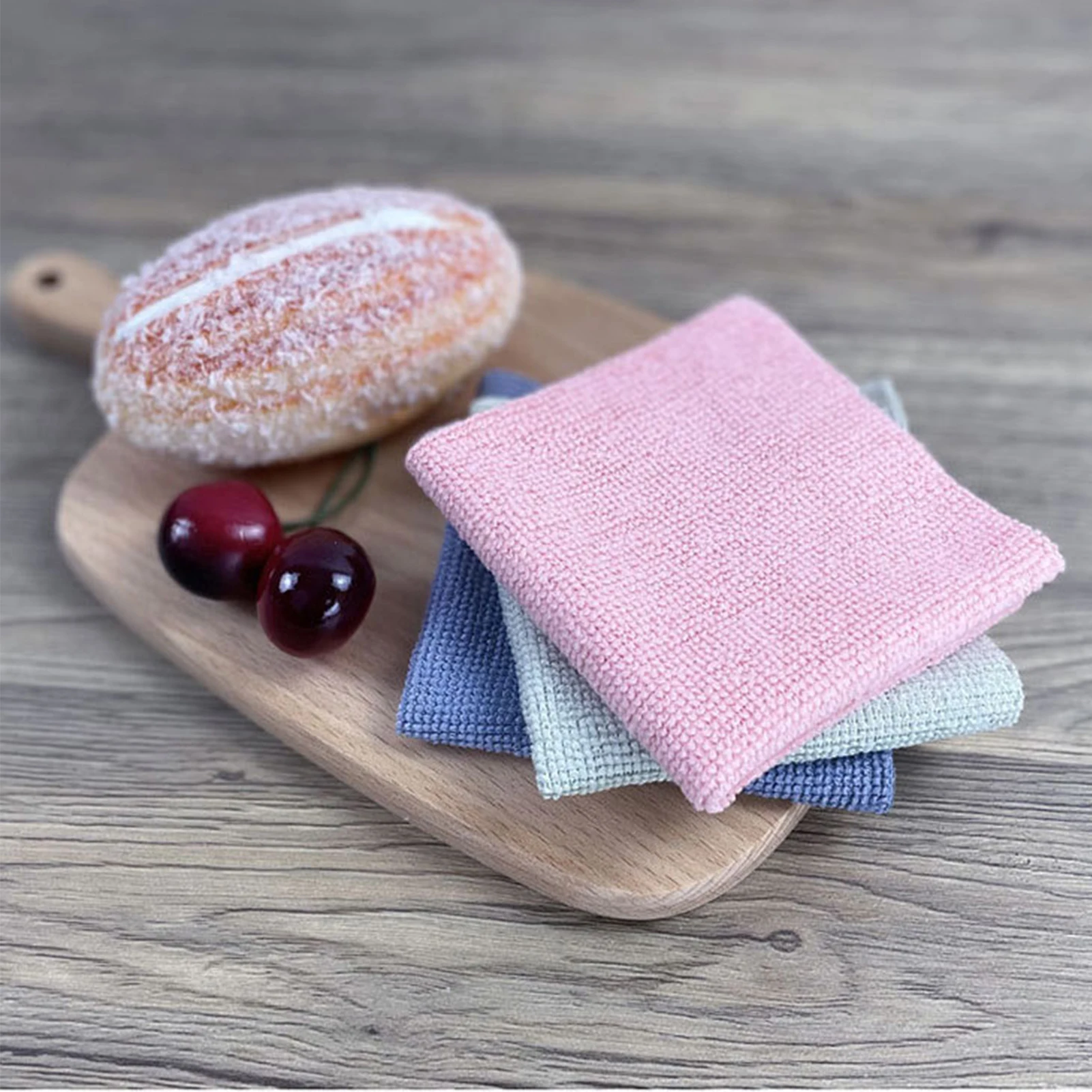 20pcs Extractable Kitchen Rags Highly Absorbent Cleaning Cloths Kitchen Cleaning Tools for Dishwashing