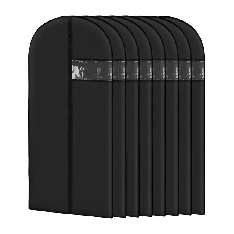 

Новый прозрачный пылезащитный чехол для одежды, подвесной, для шкафа, полностью закрытый, для домашнего использования, большой размер, для костюмов, пиджаков, пальто