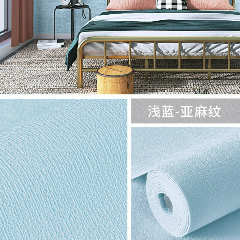 Wallpaper self-adhesive living room bedroom background wall oil-proof sticker waterproof and moisture-proof self-3D decoration