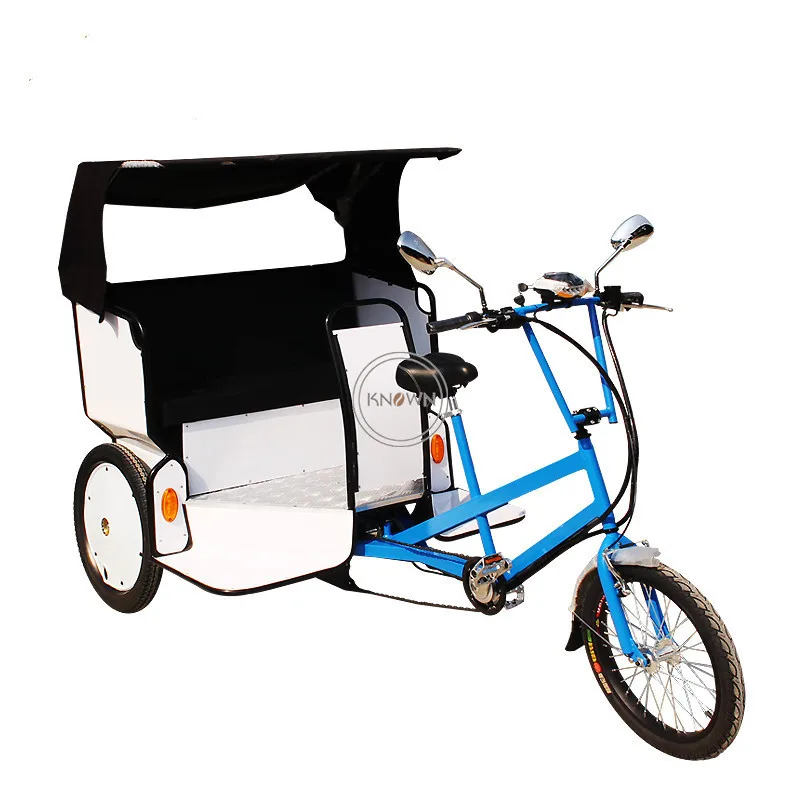 

Passengers Touring Electric Tricycle Adult Three Wheels Renting Cargo Taxi Bike Wedding Bicycle for Sale