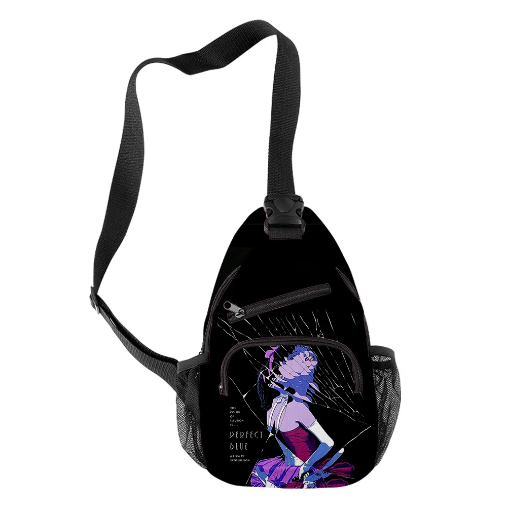 

Hip Hop Popular prefer blue Crossbody Chest Bags Oxford Waterproof Boys/Girls Sports Travel Bags 3D Print Shoulder Bags