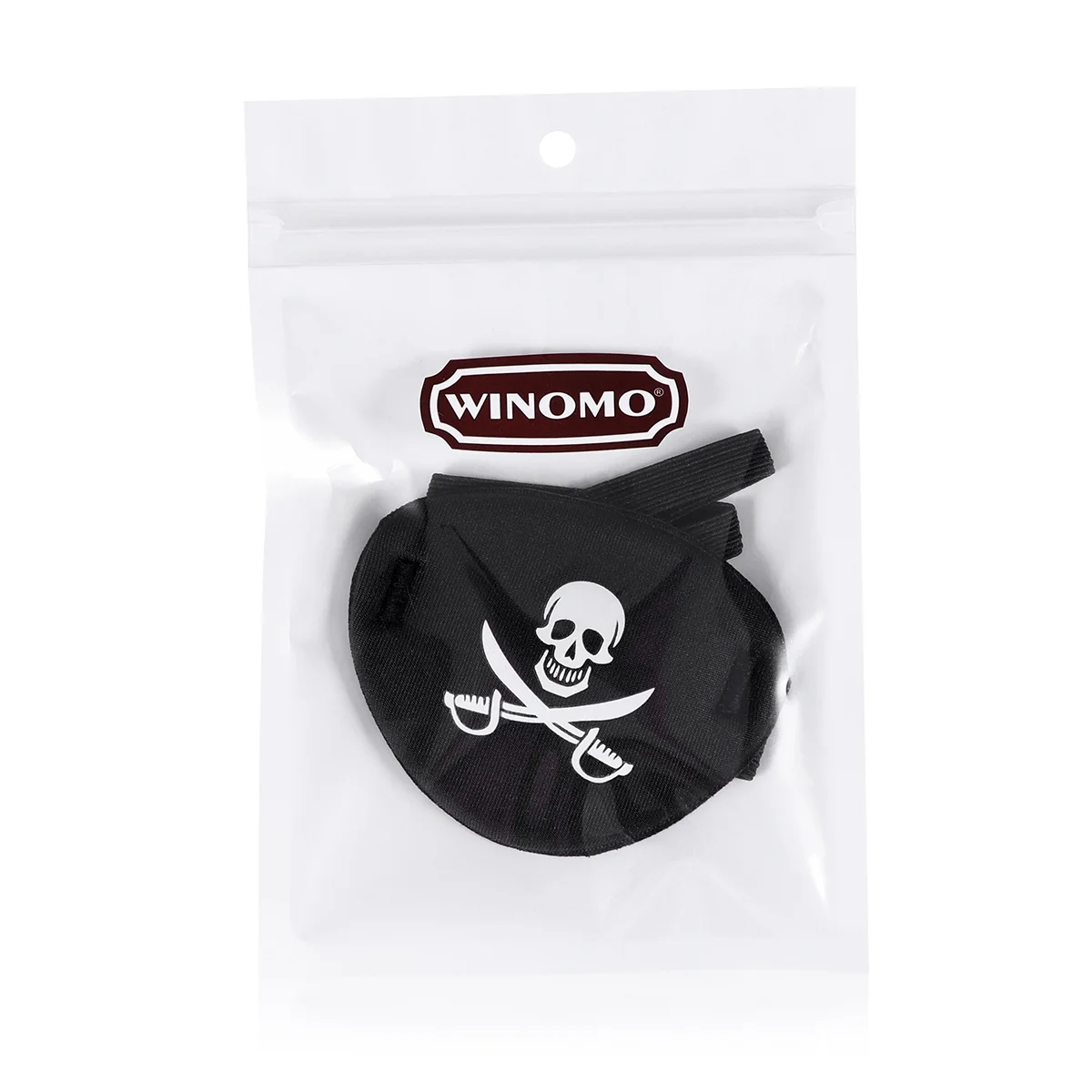 WINOMO Pirate Skull Children Kids Eye Patch Eye Mask for Lazy Eye (Black) Pirate eye patch Skull eye mask