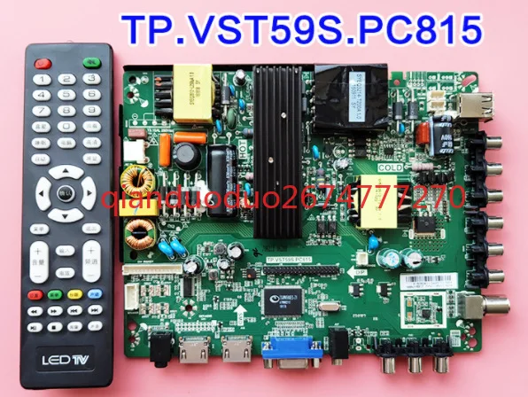 

TP. VST59/S. PC815 TP. RD8501.565 TP. VST69S. P 820,000 TV main board