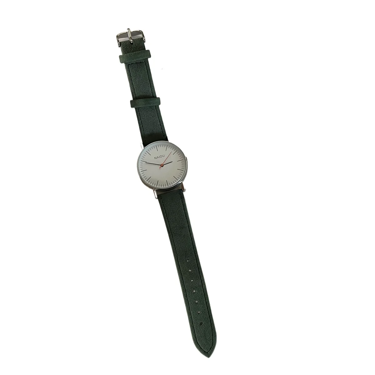 

Minimalist watch female classic simple round scale watch student party mute exam table