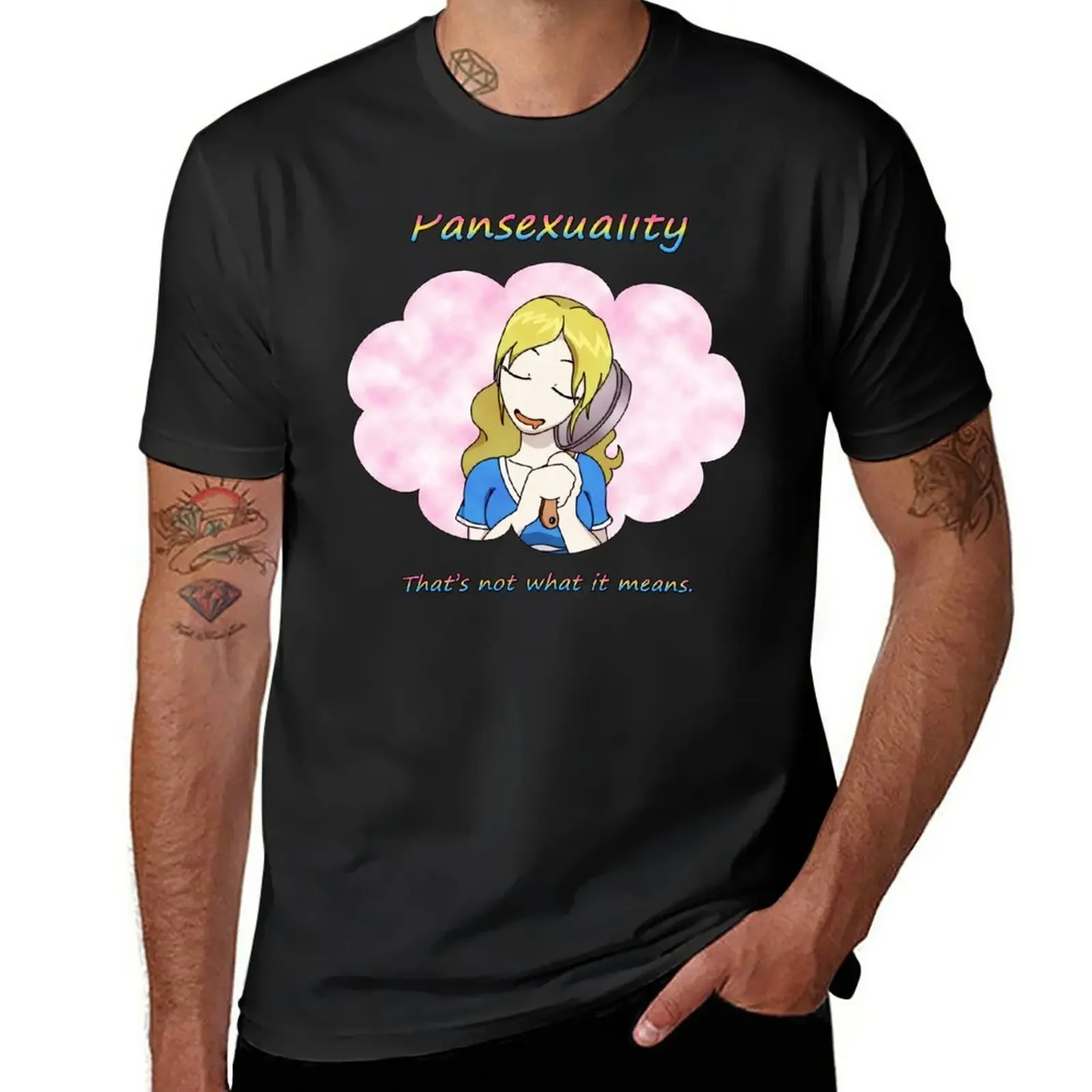 RAIN - Pansexuality T-Shirt funnys cute tops mens big and tall t shirts