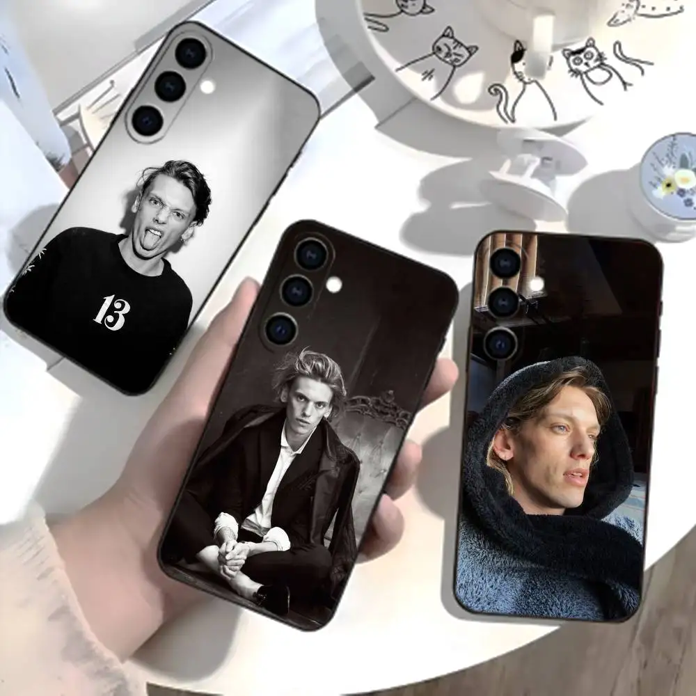 

F-Jamie Campbell Bower Phone Case For Samsung Galaxy A73,A72,A71,A70,A52,A51 Others Soft Black Cover