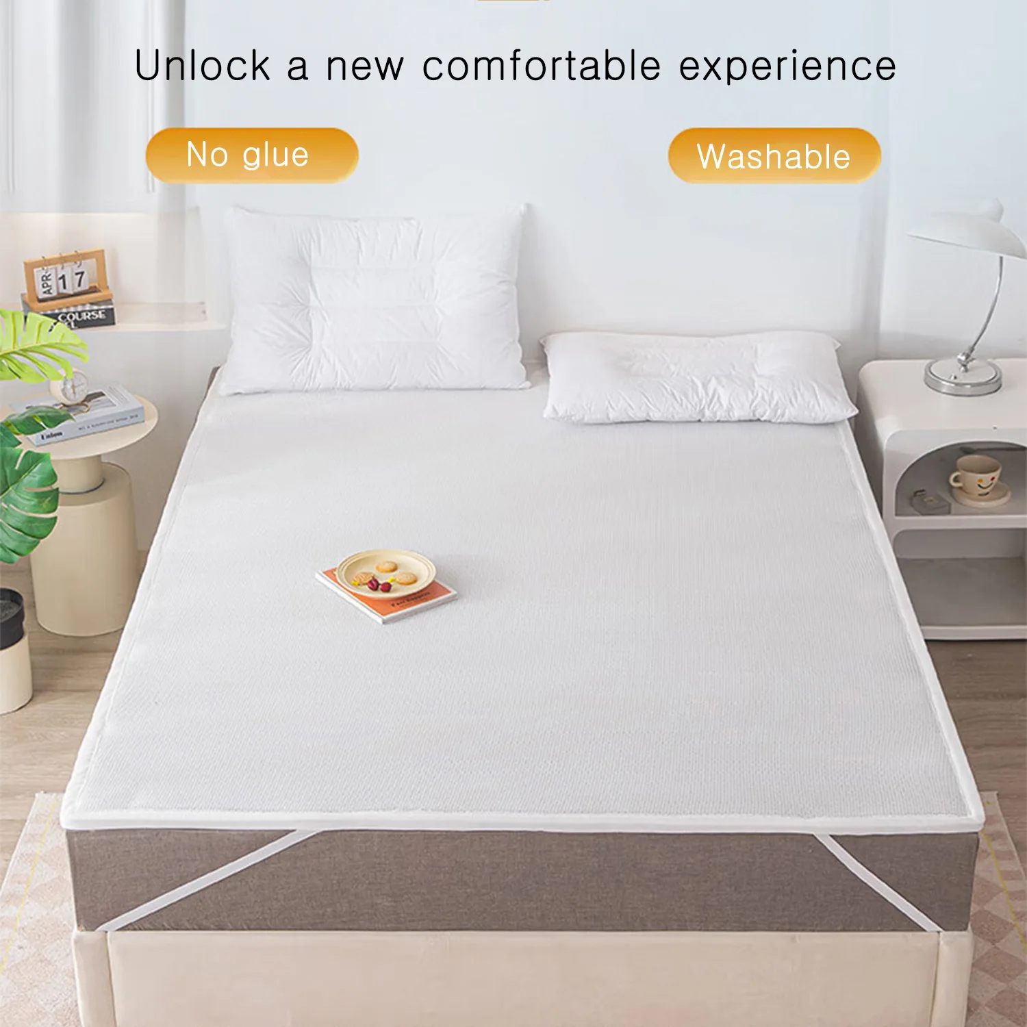 Bed Mattresses Summer Cool Mat Four Seasons Breathable Mattress 3D Air Mesh Topper Comfortable Mattress Cool Mat Ventilated Desi image 2