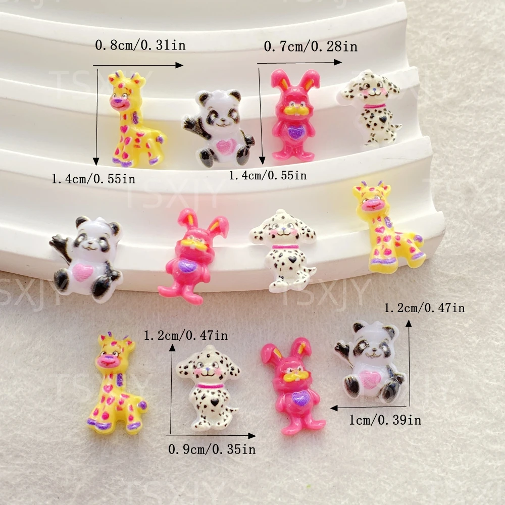 50pcs Mini dessin animé coloré - Nail Art Wedding avis et prix
