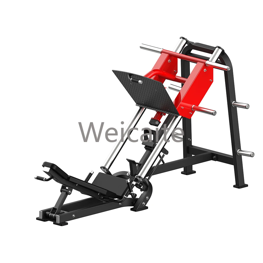 Commercial Gym Squat Press Machine PLATE RELOADED  Strength Bilateral Leg Press for Strength Training