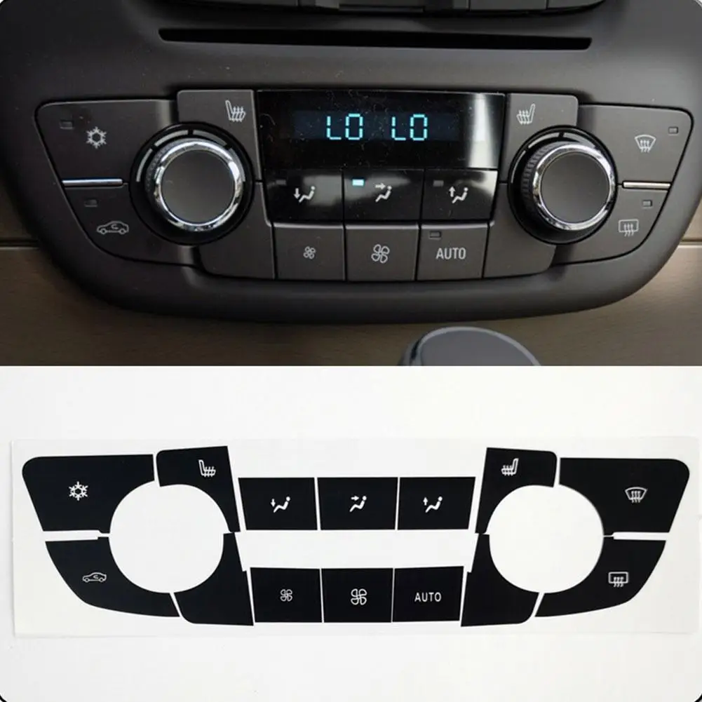 

Для Opel Insignia для Vauxhall Insignia A G09, кнопка кондиционера, наклейка, ручка для ремонта, аксессуары для салона автомобиля U1M5